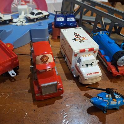 mixed lot of disney pixar cars vehicles and other