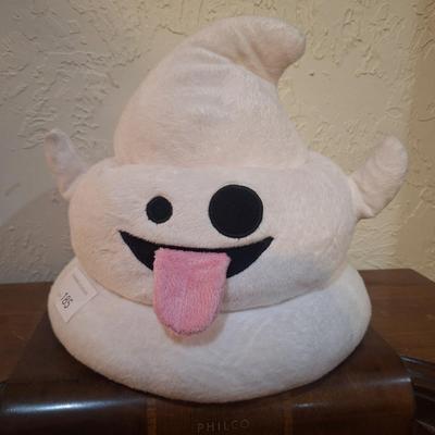 Ghost Emoji Plush Hat