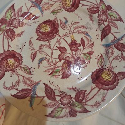 Nasco Desert Flower Dinner plates- set of 2