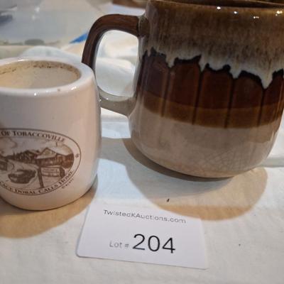 coffee mug and toothpick holder