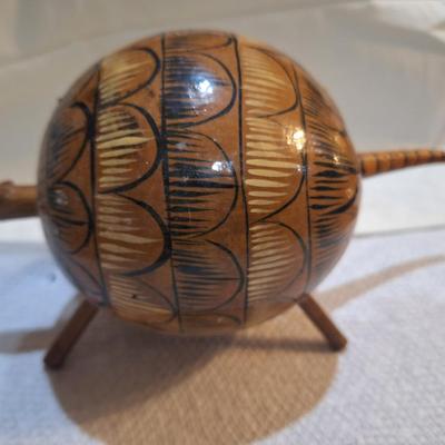 handcrafted Oazacan armadillo - head and tail bobble with motion
