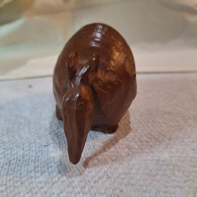 hand crafted aramadillof figurine