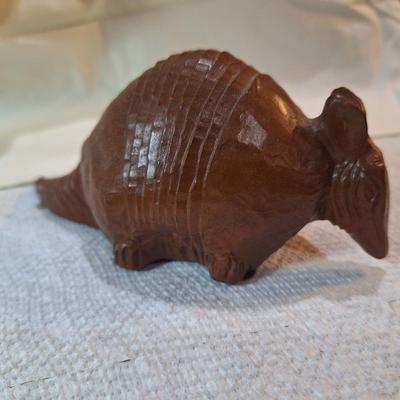 hand crafted aramadillof figurine