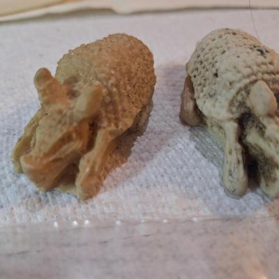 2 more armadillo figurines
