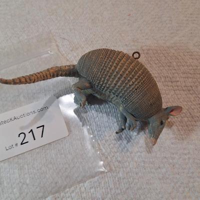 Armadillo figurine