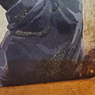 Metal sign with Rocky Balboa and his famous speech about how winning is done.