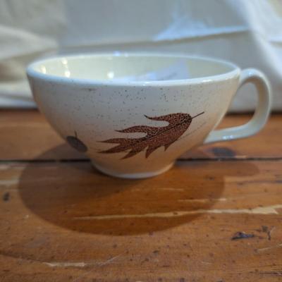 vintage Franciscan Autumn Leaves coffee cup