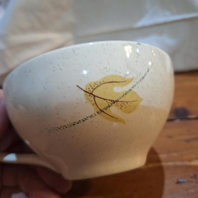 vintage Franciscan Autumn Leaves coffee cup