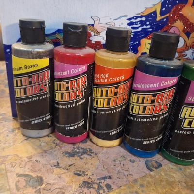 Createx auto air colors airbrush paints