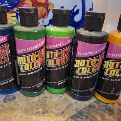 Createx auto air colors airbrush paints