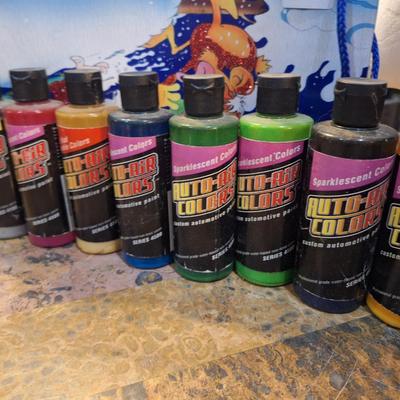 Createx auto air colors airbrush paints