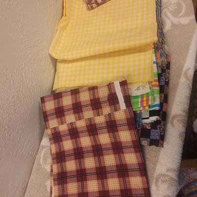 misc pieces of fabric