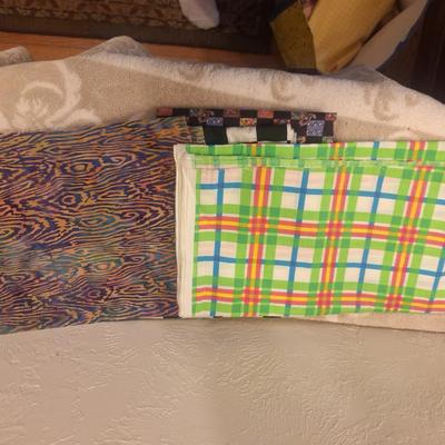 misc pieces of fabric