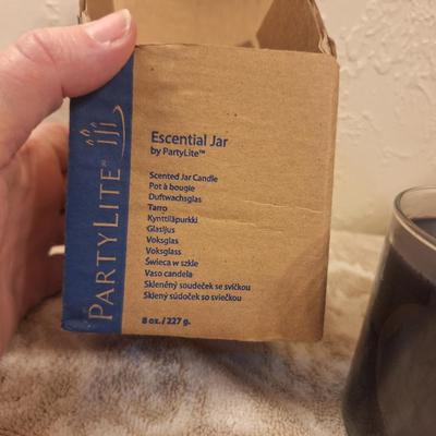 PartyLite Escential Jar mini candles.