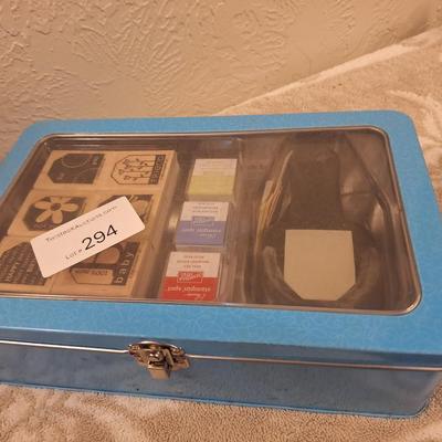 Stampin up Terrif tags punch box kit