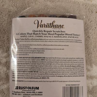 Varathane Furniture, Wood Floor, & Wood Laminate Repair Markers kit.