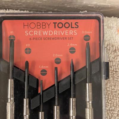 6-piece precision screwdriver set.