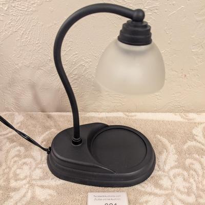 Candle Warmers Etc. Aurora Candle Warmer Lamp in black  candle not included