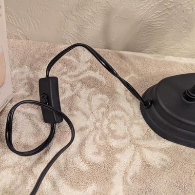 Candle Warmers Etc. Aurora Candle Warmer Lamp in black  candle not included