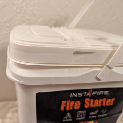 2 gallon bucket of InstaFire Granulated Fire Starter / Fuel