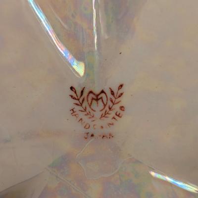 vintage porcelain divided dish- made in japan- possibl Moriyama Mori-Machi but there is no lid for it.