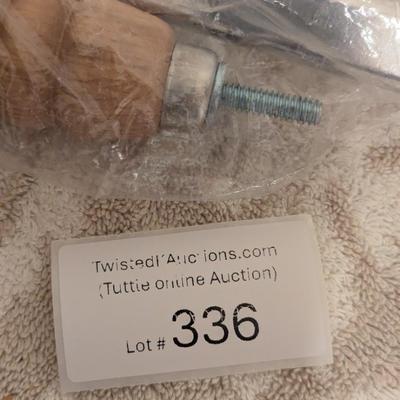 Back to Basics Handcrafted Stainless Steel Hand Crank Bread Dough Maker Kneader.