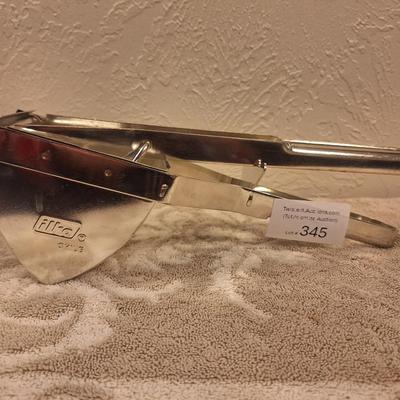 Mika stainless steel potato ricer.