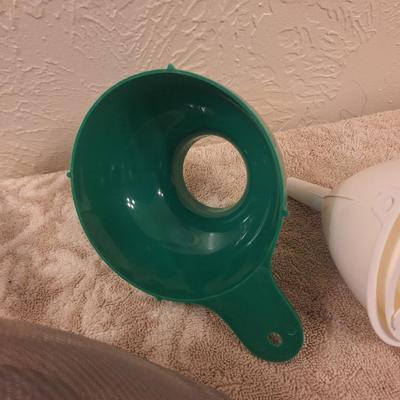 Strainers and funnels