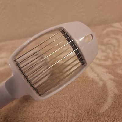 Zyliss rotary cheese grater and Genius Egg slicer