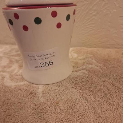 Small Christmas Cookie Jar