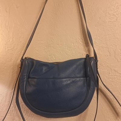 Michael Kors Large pebbled leather messenger bag