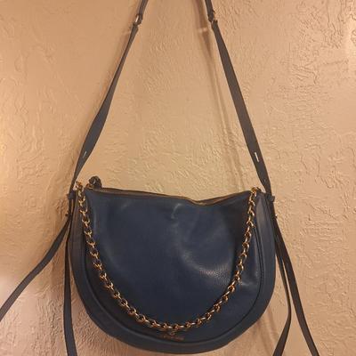 Michael Kors Large pebbled leather messenger bag