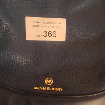 Michael Kors Large pebbled leather messenger bag
