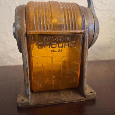 vintage Dixon Enduro No. 20 pencil sharpener.