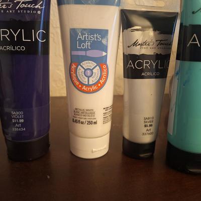  Artist's Loft and Master's Touch acrylic paints.