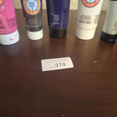  Artist's Loft and Master's Touch acrylic paints.