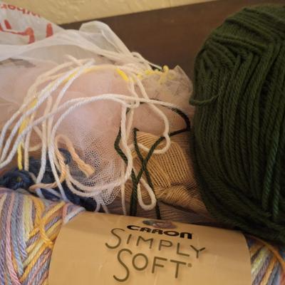 bundle of yard and paritally finished project