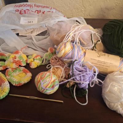 bundle of yard and paritally finished project