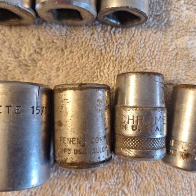 misc sockets with 1/2 in drive