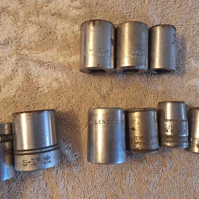 misc sockets with 1/2 in drive