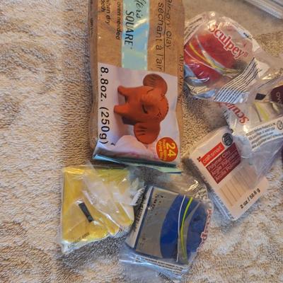 vaqrious arts and craft items - mostly clay