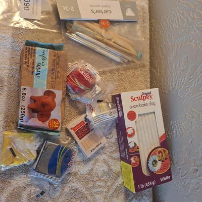 vaqrious arts and craft items - mostly clay