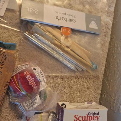 vaqrious arts and craft items - mostly clay