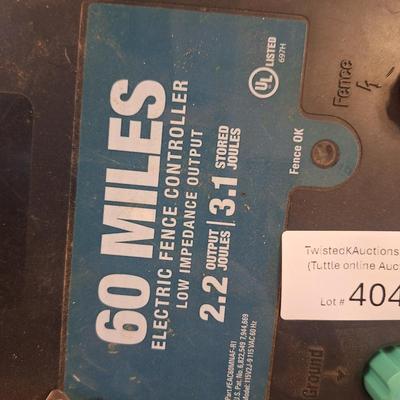 American FarmWorks 2.2-Joule 60-Mile AC-Powered Low Impedance Electric Fence Charger