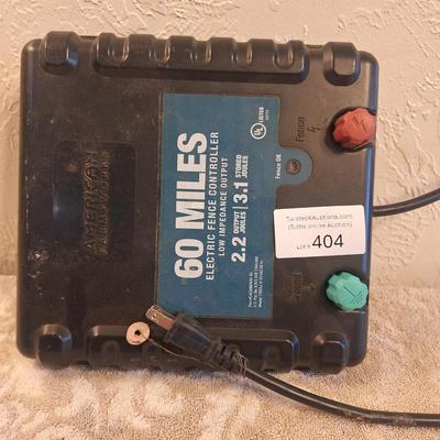 American FarmWorks 2.2-Joule 60-Mile AC-Powered Low Impedance Electric Fence Charger