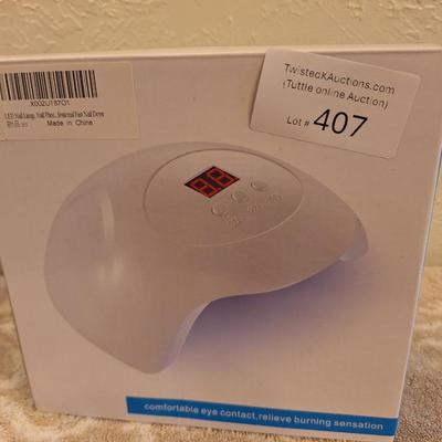 LED nail lamp for drying nails after manicure