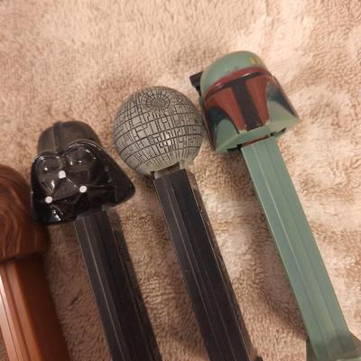 Star wars Pez dispensers