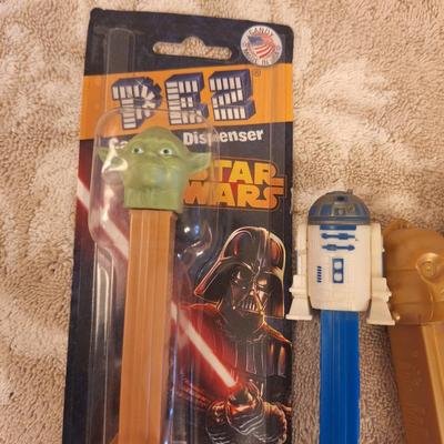 Star wars Pez dispensers