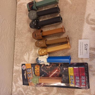 Star wars Pez dispensers