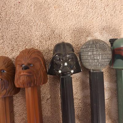 Star wars Pez dispensers